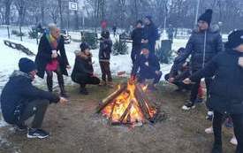 Spotkanie z Mikołajem w sołectwie Dęborzyce- Buszewo 1