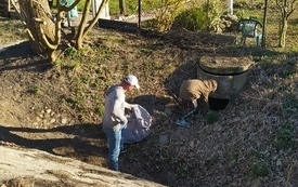 Akcja sprzątania wsi Chełmno 1