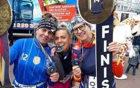 Klub Biegowo- Sportowy Aktywnie w Pniewach na P&oacute;łmaratonie 4