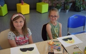 Zajęcia plastyczne w bibliotece 5