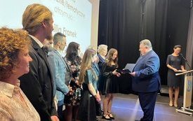 Gala wręczenia stypendi&oacute;w Burmistrza Gminy Pniewy46