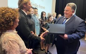 Gala wręczenia stypendi&oacute;w Burmistrza Gminy Pniewy43