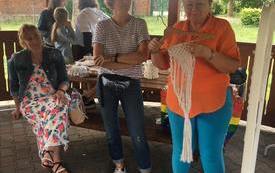 Warsztaty z dziedziny makramy w Turowie (11)