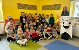 Pan Ząbek w Szkole Podstawowej w Chełmnie (4)
