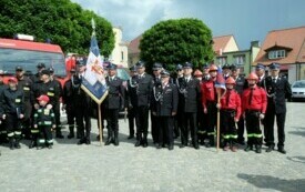 Ślubowanie członk&oacute;w Młodzieżowej Drużyny Pożarniczej113