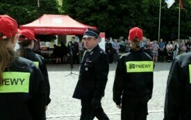 Ślubowanie członk&oacute;w Młodzieżowej Drużyny Pożarniczej107