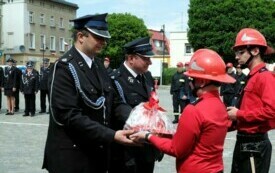 Ślubowanie członk&oacute;w Młodzieżowej Drużyny Pożarniczej089