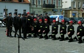 Ślubowanie członk&oacute;w Młodzieżowej Drużyny Pożarniczej074
