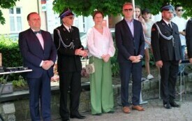 Ślubowanie członk&oacute;w Młodzieżowej Drużyny Pożarniczej060