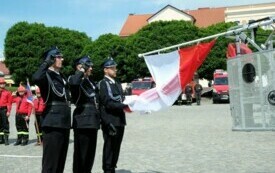 Ślubowanie członk&oacute;w Młodzieżowej Drużyny Pożarniczej053
