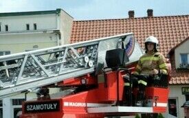 Ślubowanie członk&oacute;w Młodzieżowej Drużyny Pożarniczej048