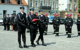 Ślubowanie członk&oacute;w Młodzieżowej Drużyny Pożarniczej046
