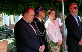 Ślubowanie członk&oacute;w Młodzieżowej Drużyny Pożarniczej044