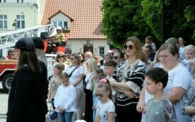 Ślubowanie członk&oacute;w Młodzieżowej Drużyny Pożarniczej042