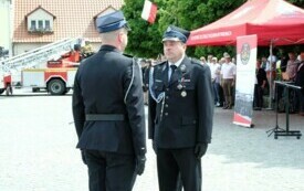 Ślubowanie członk&oacute;w Młodzieżowej Drużyny Pożarniczej038