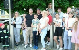 Ślubowanie członk&oacute;w Młodzieżowej Drużyny Pożarniczej034