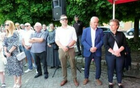 Ślubowanie członk&oacute;w Młodzieżowej Drużyny Pożarniczej029
