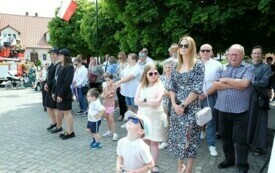Ślubowanie członk&oacute;w Młodzieżowej Drużyny Pożarniczej028