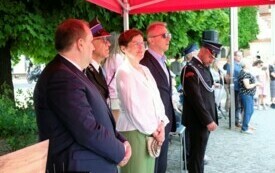Ślubowanie członk&oacute;w Młodzieżowej Drużyny Pożarniczej026
