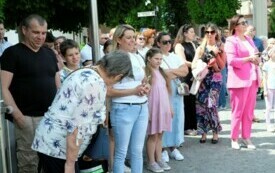 Ślubowanie członk&oacute;w Młodzieżowej Drużyny Pożarniczej025