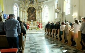 30-lecie Reaktywacji Kurkowego Bractwa w Pniewach-uroczystości kościelne0142
