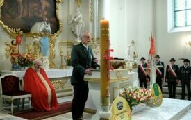 30-lecie Reaktywacji Kurkowego Bractwa w Pniewach-uroczystości kościelne0139