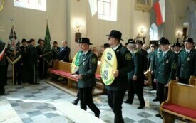 30-lecie Reaktywacji Kurkowego Bractwa w Pniewach-uroczystości kościelne0130
