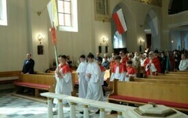 30-lecie Reaktywacji Kurkowego Bractwa w Pniewach-uroczystości kościelne0120
