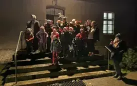Mikołaj w sołectwach-dzień pierwszy13