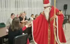 Spotkanie z Mikołajem w sołectwach0181