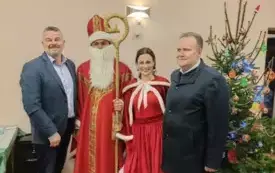 Spotkanie z Mikołajem w sołectwach0180