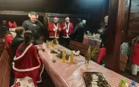 Spotkanie z Mikołajem w sołectwach0155