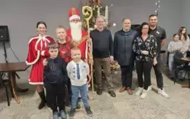 Spotkanie z Mikołajem w sołectwach0141