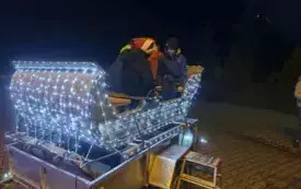 Spotkanie z Mikołajem w sołectwach0140