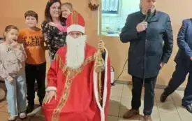 Spotkanie z Mikołajem w sołectwach0137