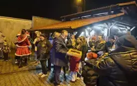 Spotkanie z Mikołajem w sołectwach0135
