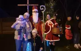 Spotkanie z Mikołajem w sołectwach0123