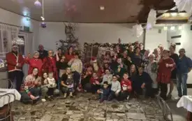 Spotkanie z Mikołajem w sołectwach0114