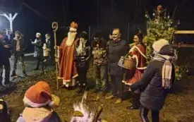 Spotkanie z Mikołajem w sołectwach0113