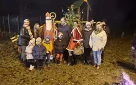 Spotkanie z Mikołajem w sołectwach0107