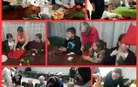 &bdquo;Zimowa Przygoda z Florystyką Świąteczne Dekoracje&rdquo; (5)
