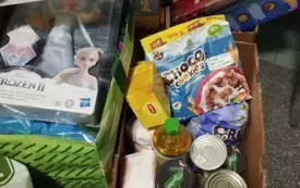Społeczność bursy wsparła Szlachetną Paczkę (2)
