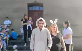 Poszukiwania wielkanocnego zajączka w Nosalewie (14)