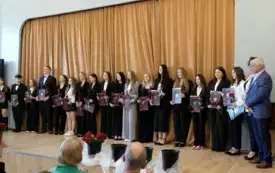 Zakończenie roku szkolnego klas maturalnych218