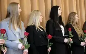 Zakończenie roku szkolnego klas maturalnych201