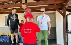 Klubowicze Aktywnie w Pniewach, oraz przedstawiciele miasta zn&oacute;w na podium &ndash; tym razem w Radowie Małym! (3)