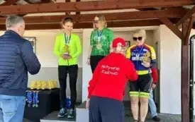 Klubowicze Aktywnie w Pniewach, oraz przedstawiciele miasta zn&oacute;w na podium &ndash; tym razem w Radowie Małym! (2)