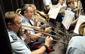 Koncert Jubileuszowy Lw&oacute;weckiej Orkiestry Dętej (11)