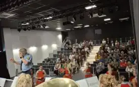 Koncert Jubileuszowy Lw&oacute;weckiej Orkiestry Dętej (9)