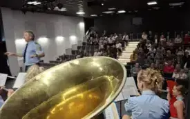 Koncert Jubileuszowy Lw&oacute;weckiej Orkiestry Dętej (6)